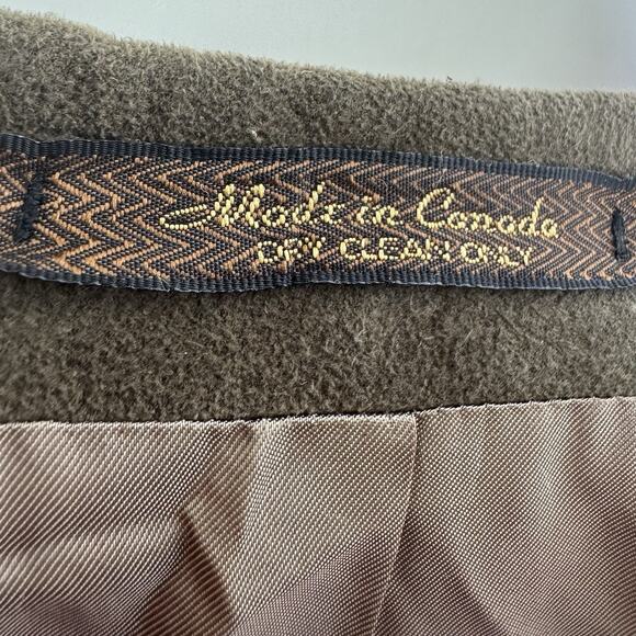 Vintage Brandini for Filene’s Olive Green 3 Button Blazer Jacket 40S - Picture 11 of 11